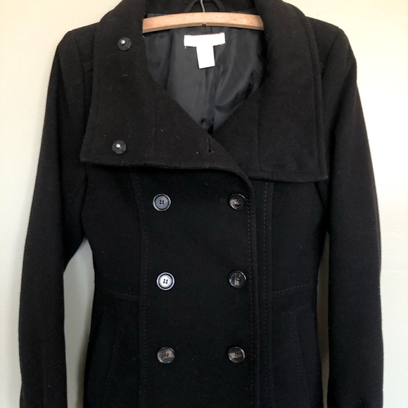 H&M pea coat - Picture 2 of 2